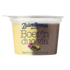 Boer'n Vla® Vanille/Chocolade 200g